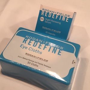 RODAN + FIELDS Night Renewing Serum & Eye Cloths